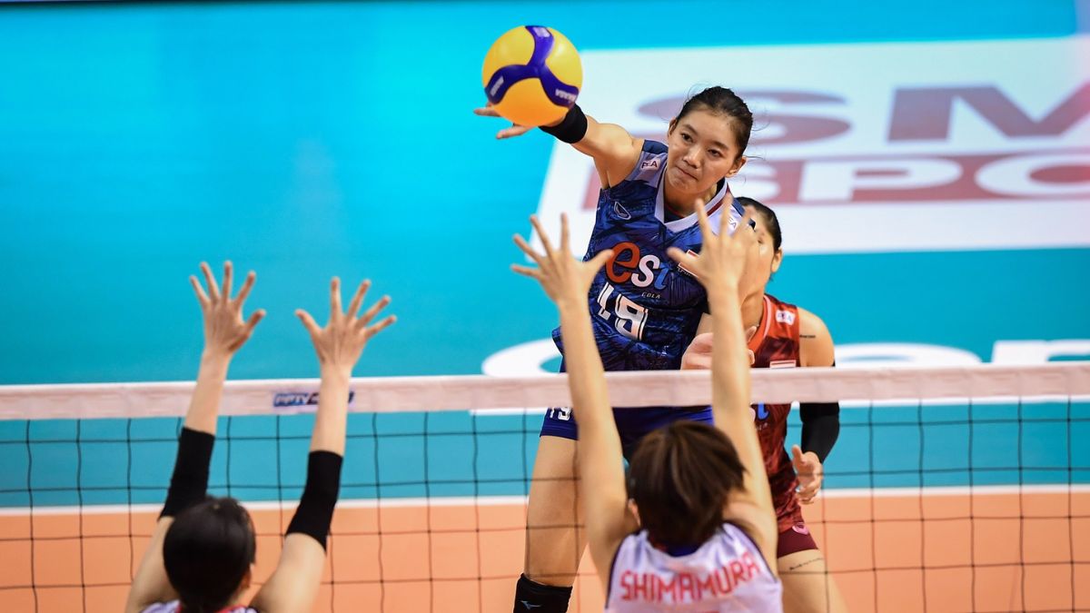  IN THE 22ND ASIAN SENIOR WOMEN'S CHAMPIONSHIP, THAILAND AND CHINA SET UP A FINAL CLASH OF THE TWO UNBEATEN TEAMS. 