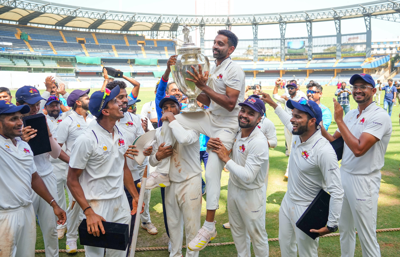 Mumbai win 42nd Ranji title to end eight-year wait on March 14, 2024 at 1:54 pm