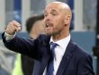 Erik ten Hag reacts after United’s 1-0 loss to Arsenal on May 13, 2024 at 1:20 am