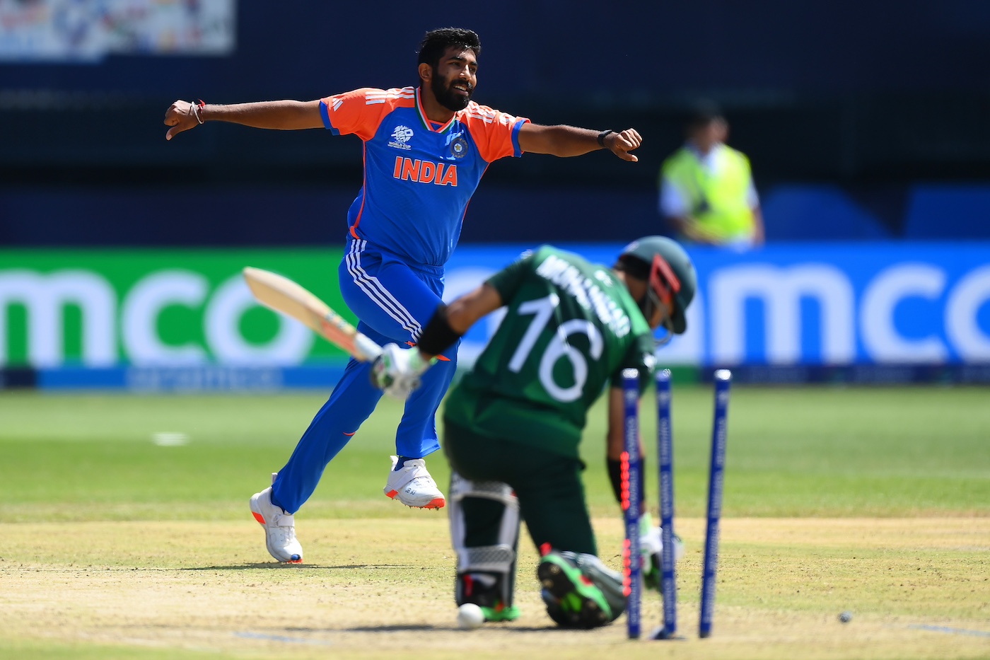 Bumrah spearheads India’s defence of 119; Pakistan on brink of elimination on June 9, 2024 at 8:43 pm