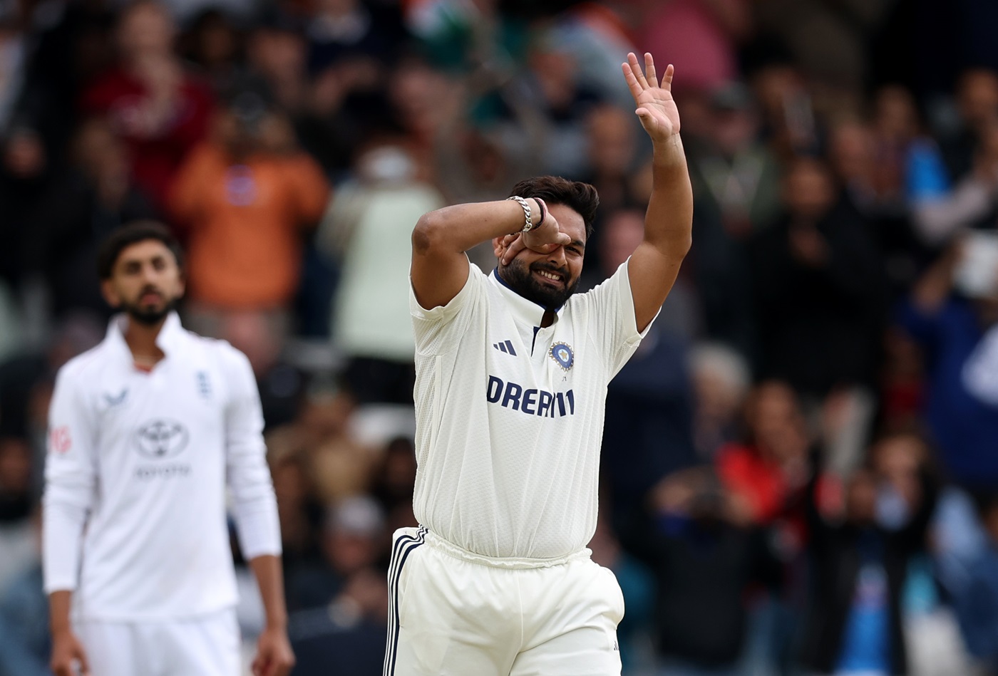 Pant reprimanded for showing dissent, handed one demerit point on June 24, 2025 at 7:19 am