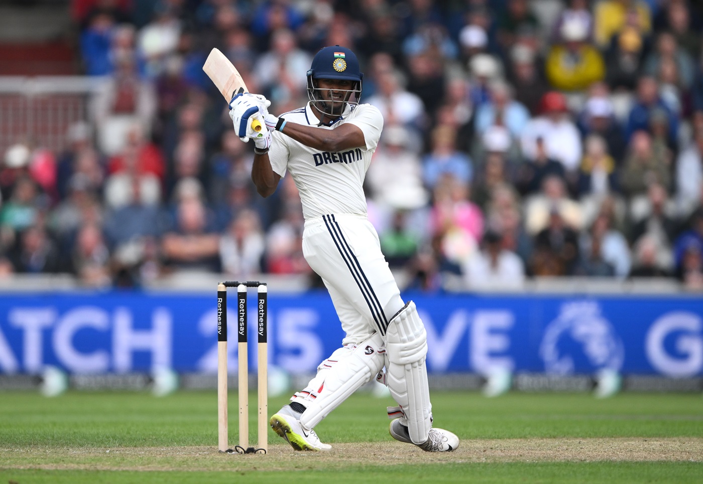 Sai Sudharsan fifty guides India after they lose Pant to injury on July 23, 2025 at 6:05 pm