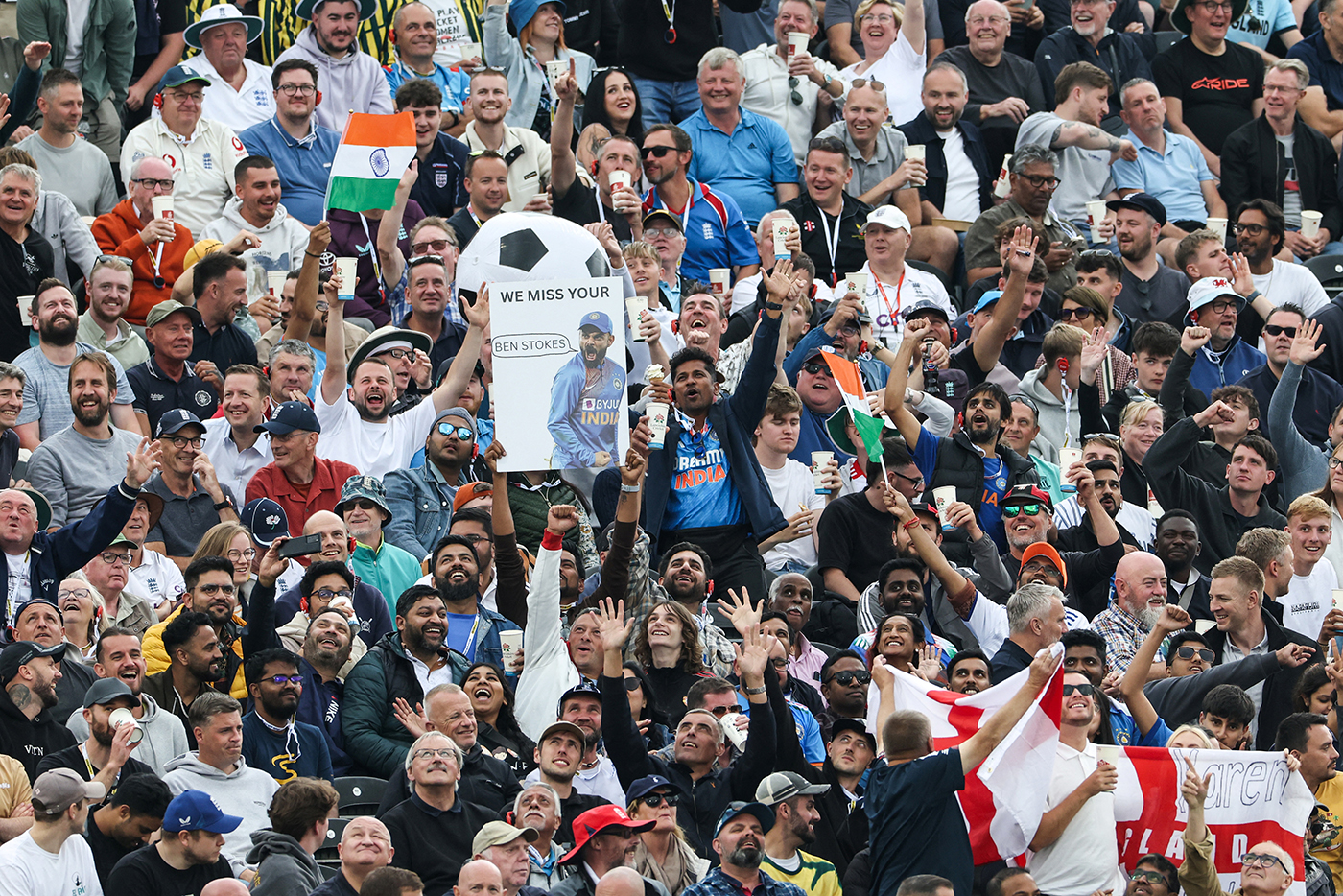 Pakistan fan ‘asked to cover shirt’ during England-India Test on July 28, 2025 at 12:17 pm