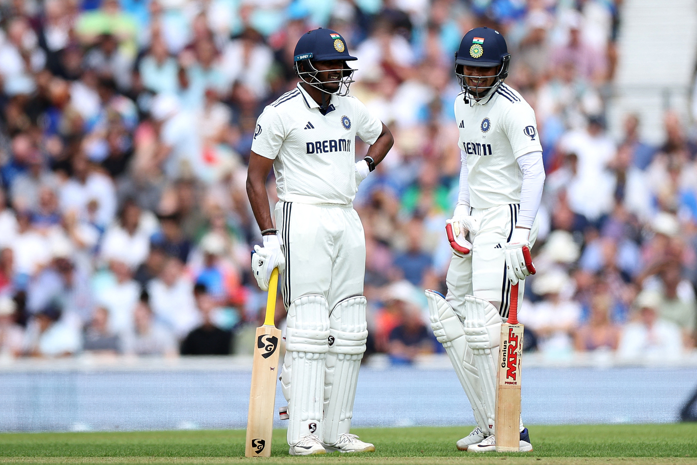 Rain forces early lunch after Sai Sudharsan steadies India on July 31, 2025 at 12:22 pm