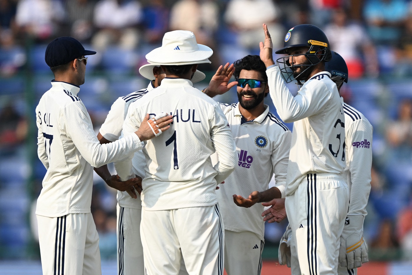 Jadeja, Kuldeep strike after Gill ton propels India to 518 on October 11, 2025 at 11:37 am