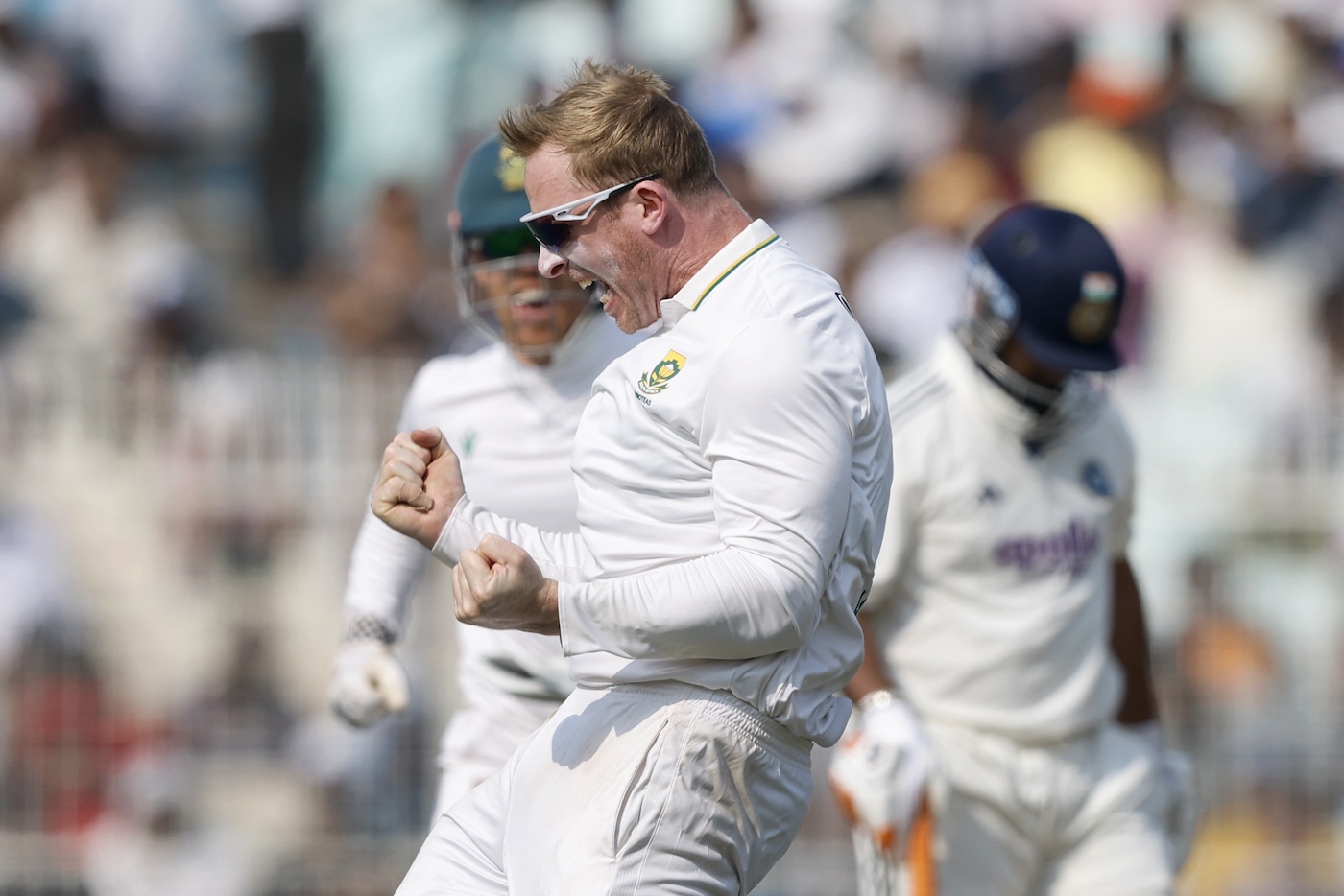 Bavuma, Harmer and Jansen script sensational South Africa win at treacherous Eden Gardens on November 16, 2025 at 9:37 am